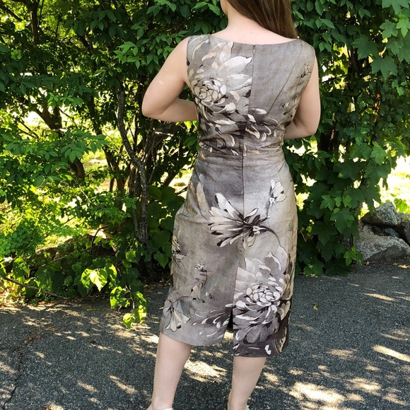 Escada floral silk dress - Picture 3 of 5